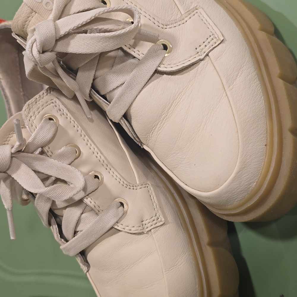 SOREL Cream Caribou X Sneakers Chunky Platform 8.5 - Picture 11 of 12